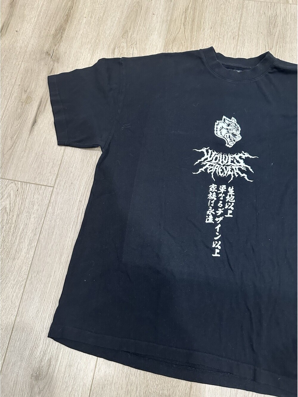 NWT Darc Sport Demon Slayer Muzan Demon Within Premium Oversized Tee Sz Medium - Picture 6 of 13